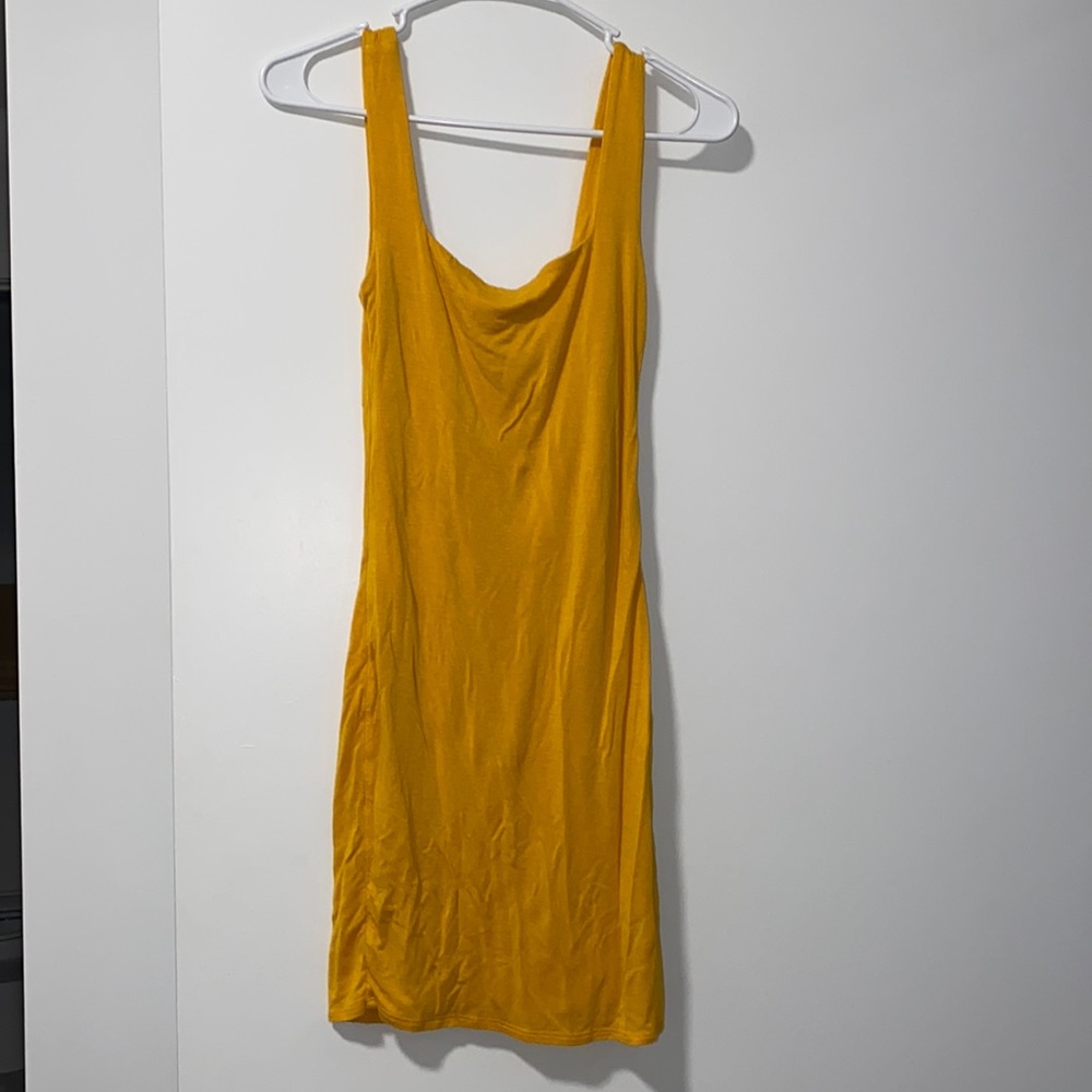 Yellow dress